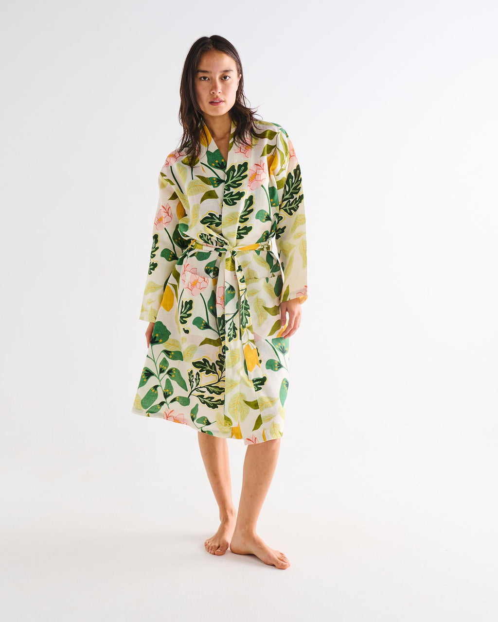 KIP & CO - LINEN ROBE - WANDER