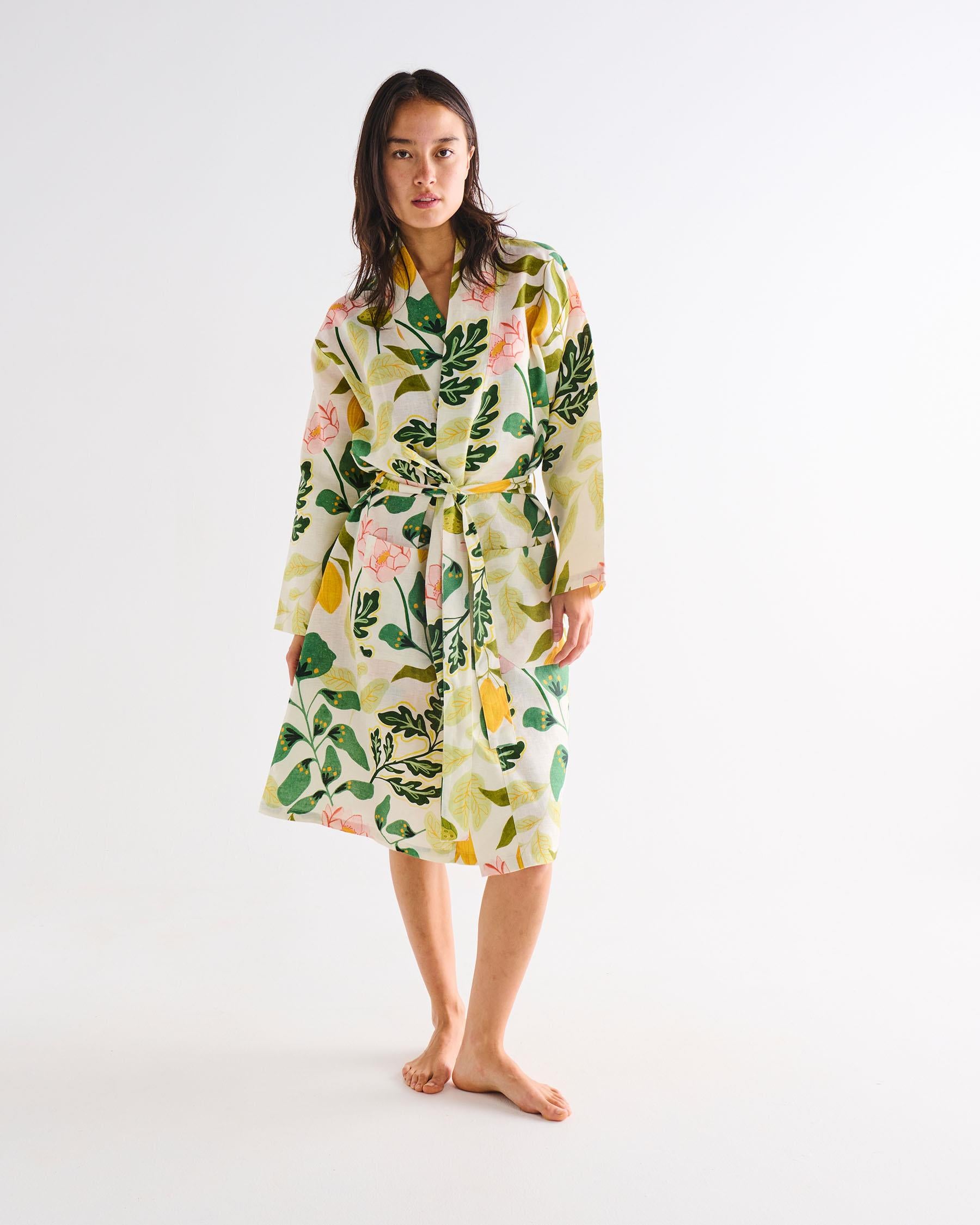 KIP & CO - LINEN ROBE - WANDER