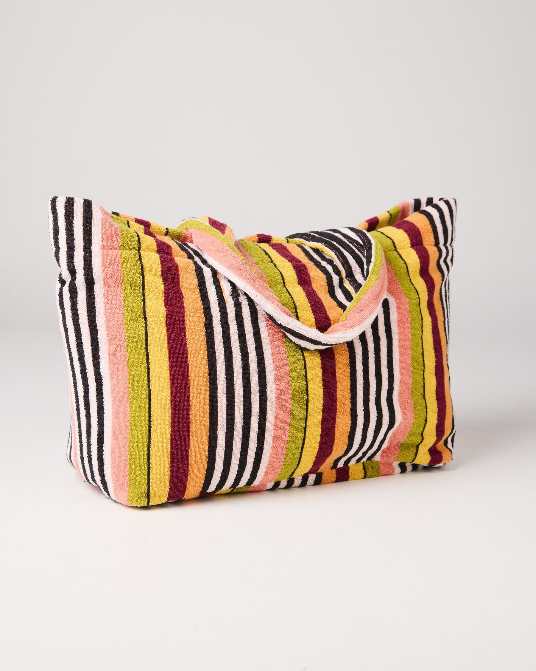 KIP & CO - TERRY OVERSIZED BEACH BAG - CASABLANCA STRIPE
