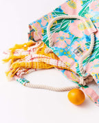 KIP & CO - BEACH BAG - TUMBLING FLOWERS