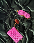 KIP & CO - VELVET QUILT COVER - KOMBU GREEN