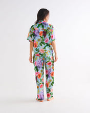 Load image into Gallery viewer, KIP &amp; CO - ORANIC COTTON SHORT SLEEVE SHIRT &amp; PANT PYJAMA SET - SPRING IN THE AIR
