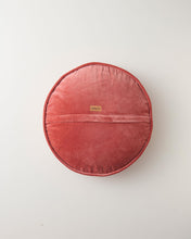 Load image into Gallery viewer, KIP &amp; CO - VELVET PEA CUSHION - PEACH PIE
