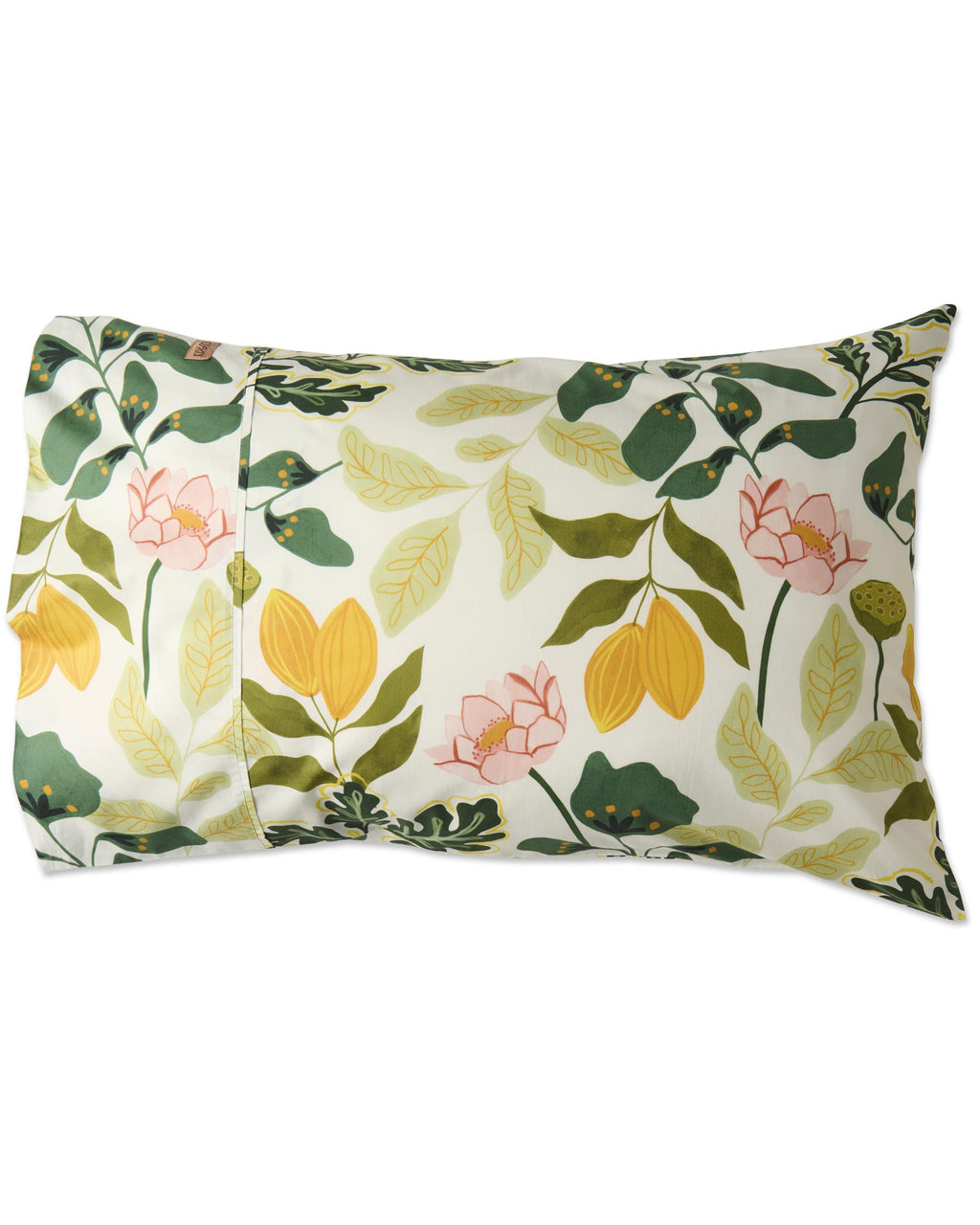 KIP & CO - ORGANIC COTTON PILLOWCASES 2P STD - WANDER