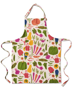 KIP & CO X STEPHANIE ALEXANDER - LINEN APRON - STEPHANIE'S HARVEST