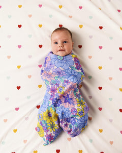 KIP & CO - BAMBOO SWADDLE - BUNCH OF FUN