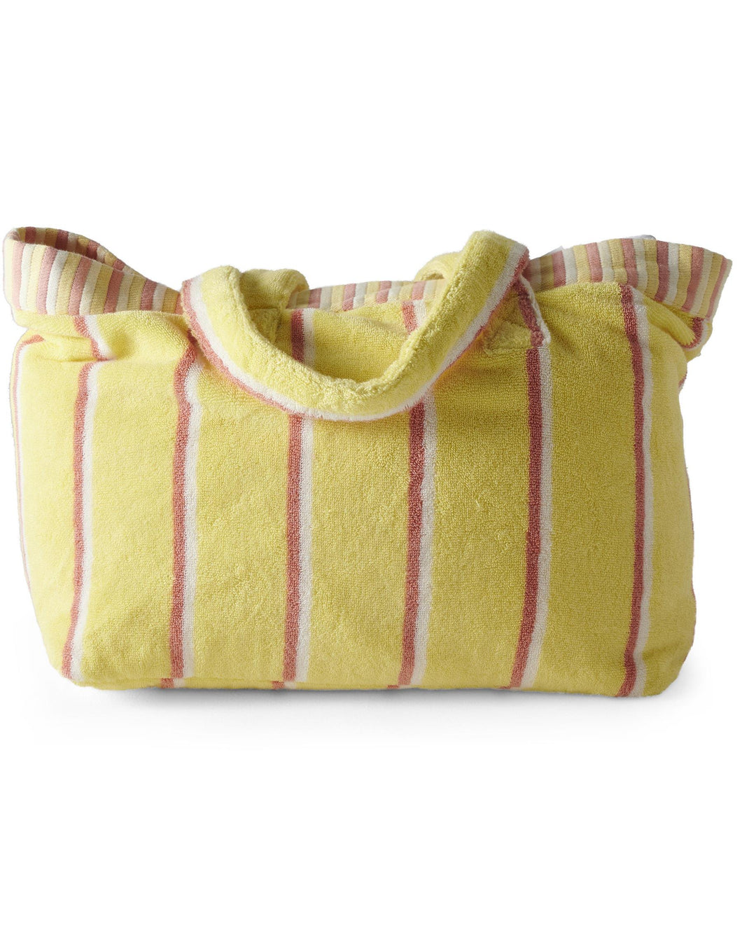 KIP & CO - TERRY OVERSIZED BEACH BAG - PINA COLADA STRIPE