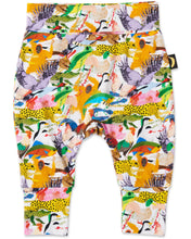 Load image into Gallery viewer, KIP &amp; CO - ORGANIC DROP CROTCH PANT - ALL CREATURES GREAT &amp; SMALL
