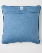 KIP & CO x ANNA SPIRO - EMBROIDERED CUSHION - INDIAN SUMMER WHITE