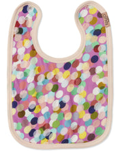 Load image into Gallery viewer, KIP &amp; CO - ORGANIC COTTON BIB - CONFETTI PINK
