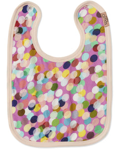 KIP & CO - ORGANIC COTTON BIB - CONFETTI PINK