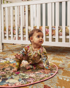 KIP & CO X FAIRYLAND - QUILTED BABY PLAY MAT - FAIRY GARDEN
