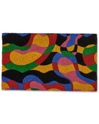 KIP & CO - COIR DOOR MAT - COLOUR ME HAPPY