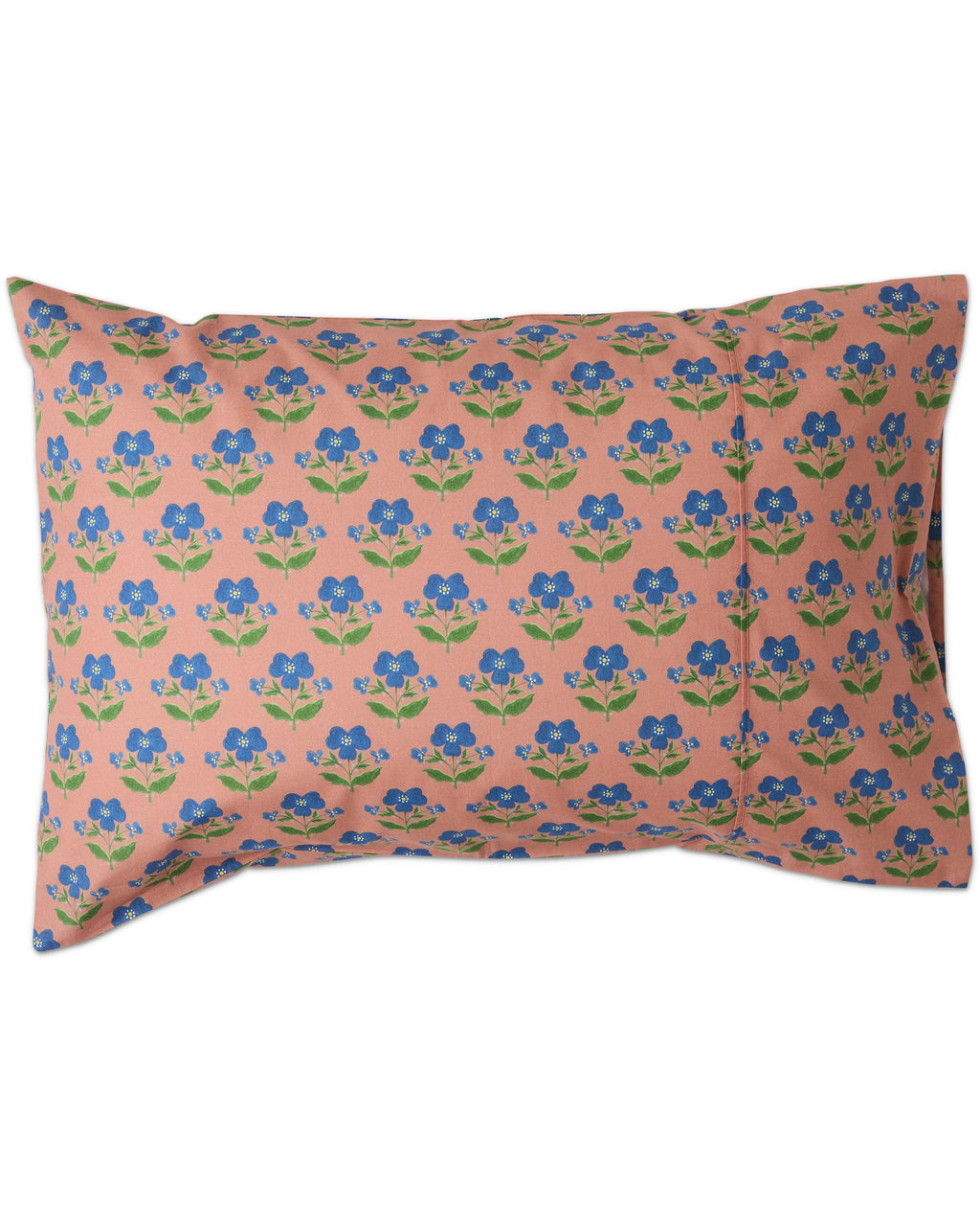 KIP & CO x ANNA SPIRO - ORGANIC COTTON 2P STD PILLOWCASE SET - INDIAN SUMMER ROSE