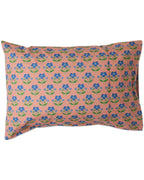 KIP & CO x ANNA SPIRO - ORGANIC COTTON 2P STD PILLOWCASE SET - INDIAN SUMMER ROSE