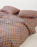 KIP & CO x ANNA SPIRO - ORGANIC COTTON 2P STD PILLOWCASE SET - INDIAN SUMMER ROSE