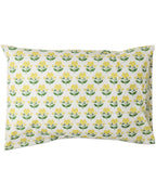 KIP & CO x ANNA SPIRO - ORGANIC COTTON 2P STD PILLOWCASE SET - INDIAN SUMMER YELLOW