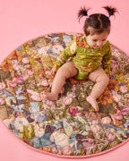 KIP & CO X FAIRYLAND - QUILTED BABY PLAY MAT - FAIRY GARDEN