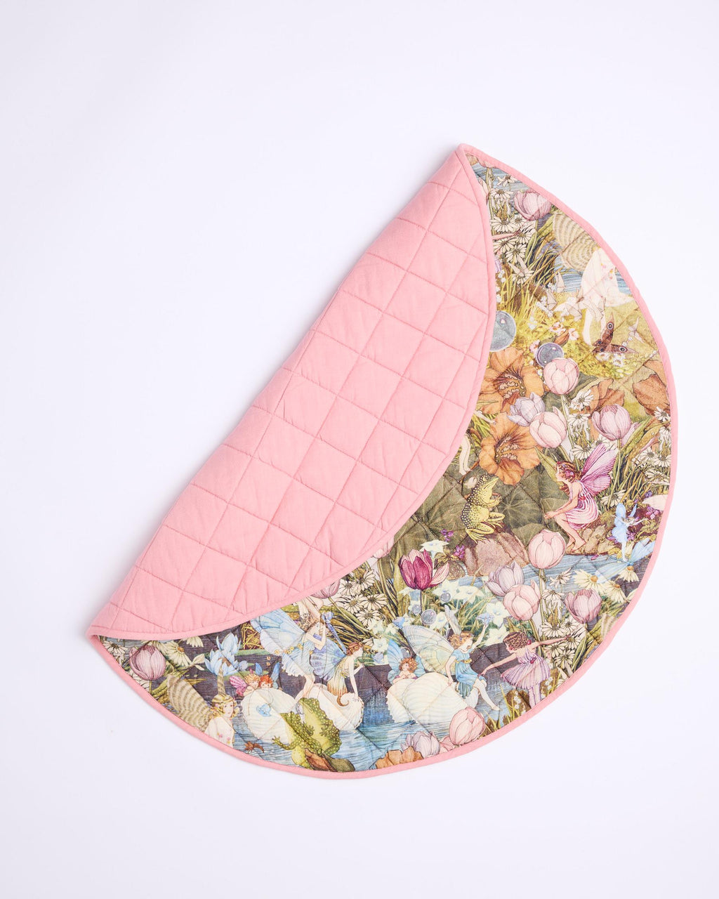 KIP & CO X FAIRYLAND - QUILTED BABY PLAY MAT - FAIRY GARDEN