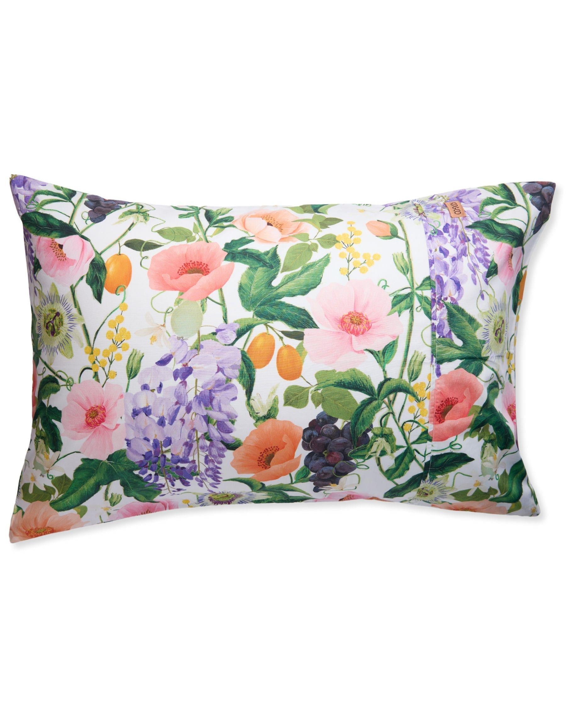 KIP & CO - ORGANIC COTTON PILLOWCASES 2P STD SET - SPRING IN AIR