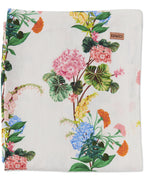 KIP & CO - ROUND LINEN TABLECLOTH -  BOUQUET BEAUTY