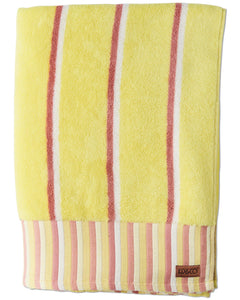 KIP & CO - TERRY BATH SHEET / BEACH TOWEL - PINA COLADA STRIPE