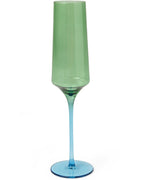 KIP & CO - CHAMPAGNE GLASS 2P SET - PISTACHIO CRUSH