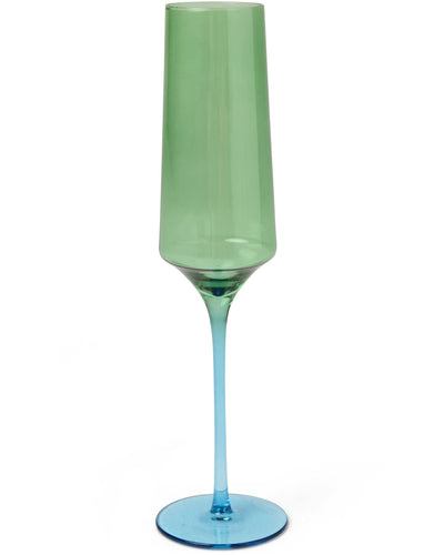 KIP & CO - CHAMPAGNE GLASS 2P SET - PISTACHIO CRUSH