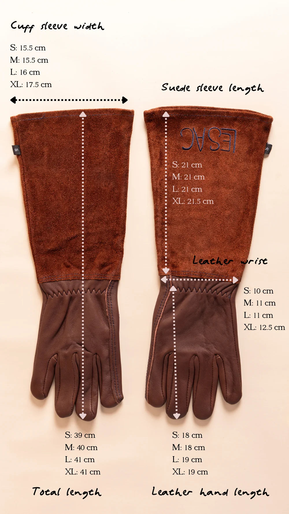 LESAC - THORN PROOF GARDENING GLOVES