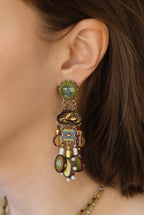 AYALA BAR - VINTAGE GOLD SET - EARRINGS - PRATO