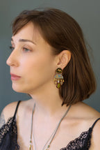 AYALA BAR - VINTAGE GOLD SET - EARRINGS - MIDORE