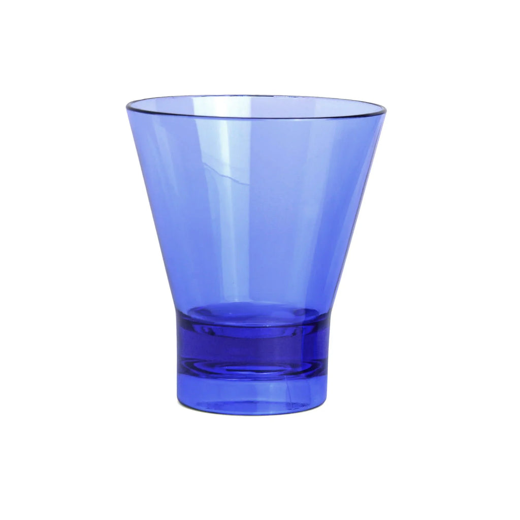HERE'S HOW - THE GILDA ACRYLIC TUMBLER SET OF 4 - COBALT