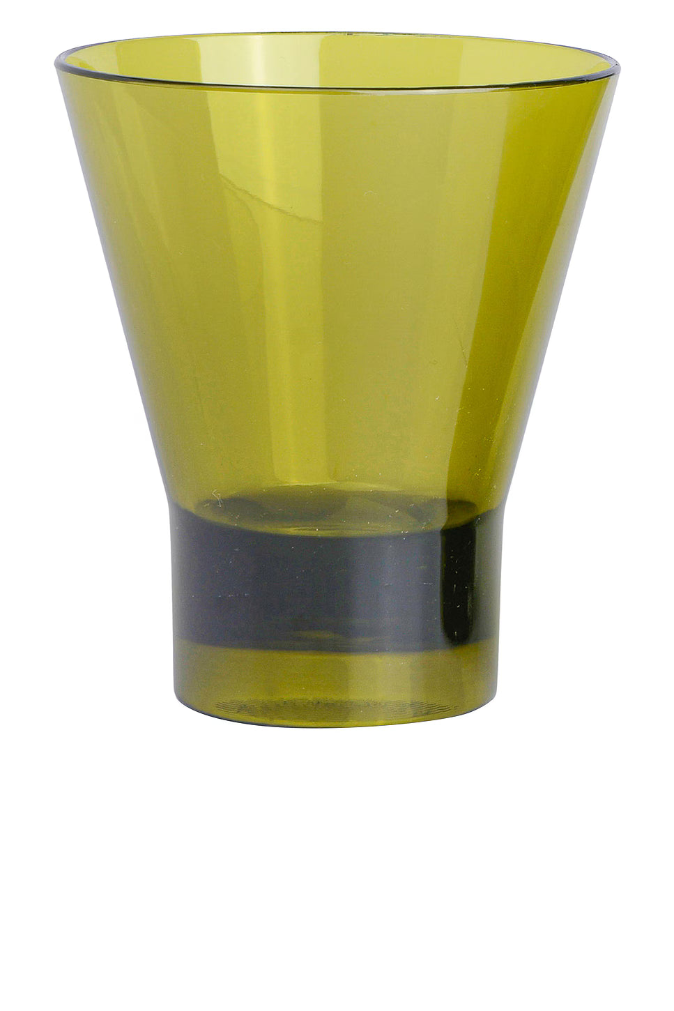 HERE'S HOW - THE GILDA ACRYLIC TUMBLER SET OF 4 - OLIVE