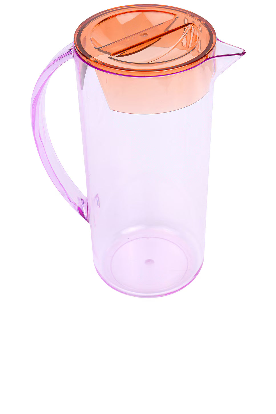 HERE'S HOW - THE HOBBES ACRYLIC PITCHER - LILAC + ORANGE
