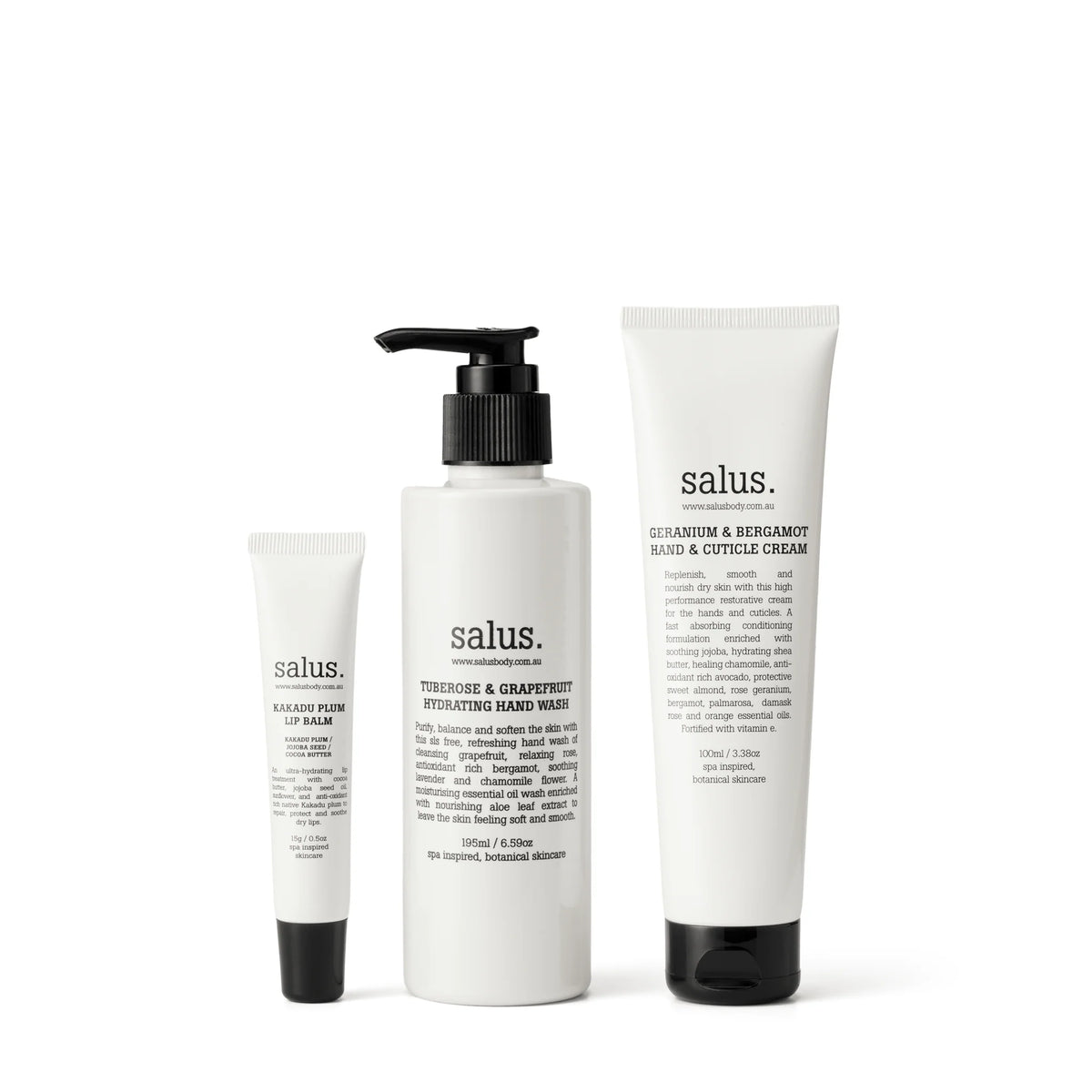 SALUS - HAND & LIP REPLENISHING TRIO
