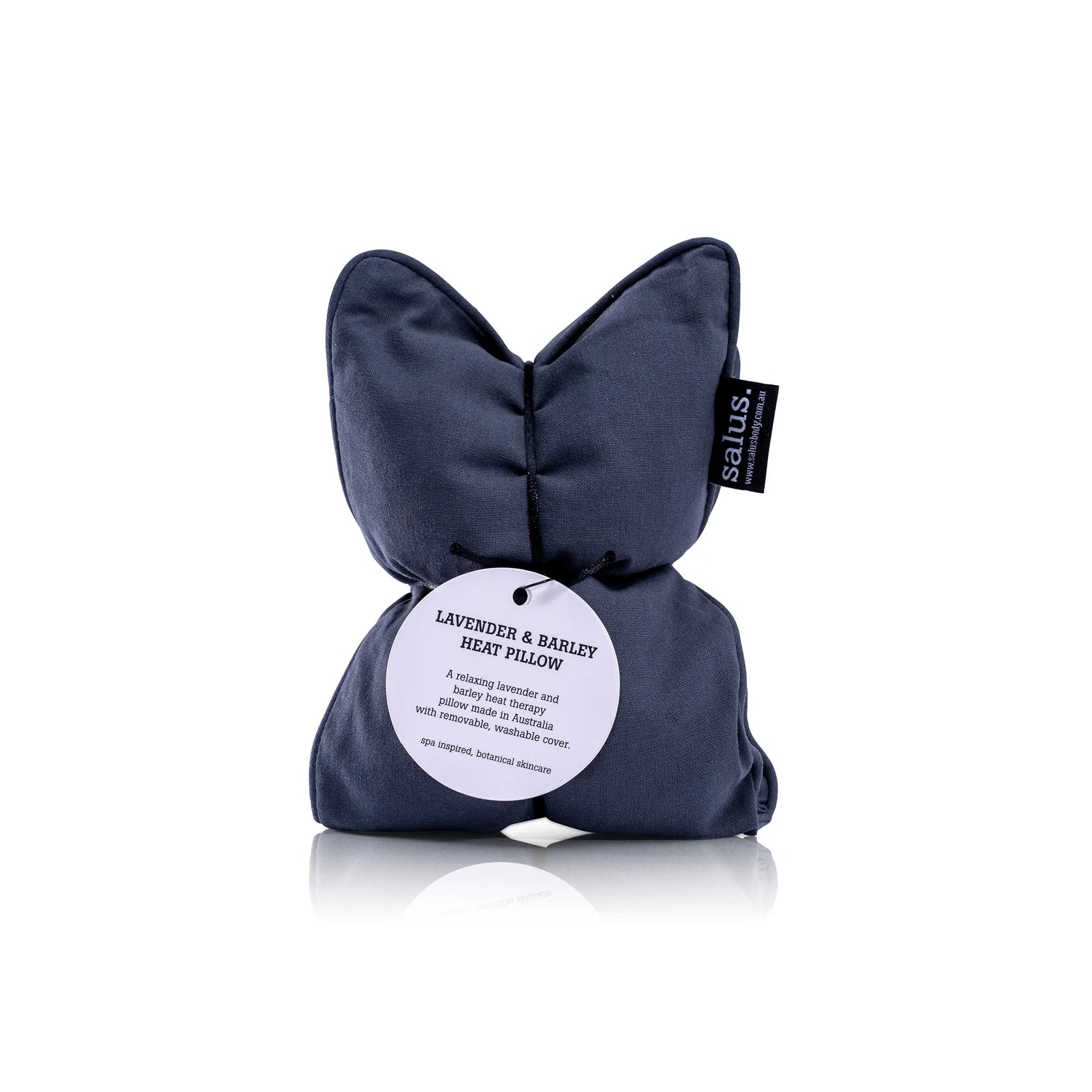SALUS - LAVENDER & BARLEY HEAT PILLOW - CHARCOAL