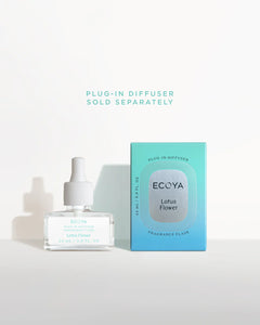 ECOYA - PLUG IN DIFFUSER FRAGRANCE FLASK - LOTUS FLOWER