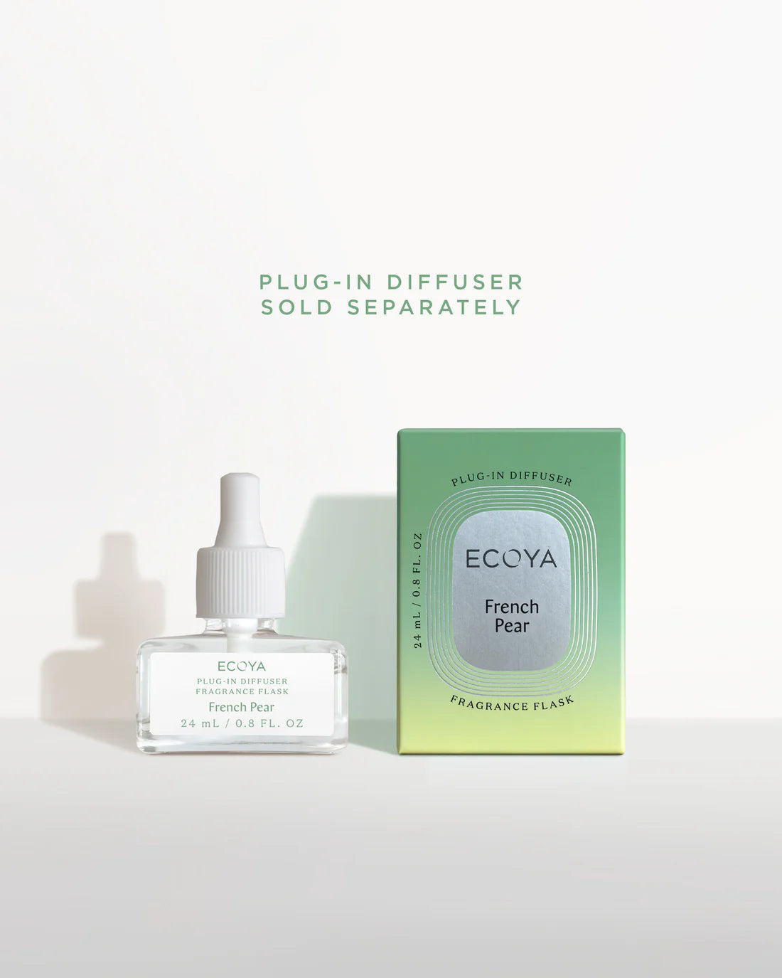 ECOYA - PLUG IN DIFFUSER FRAGRANCE FLASK - FRENCH PEAR