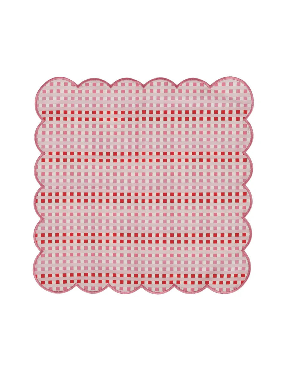 THE SOMEWHERE CO  - PACK OF 4 NAPKINS - SUNDAE