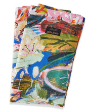 Load image into Gallery viewer, KIP &amp; CO X KEZZ BRETT - WATERLILY WATERWAY LINEN 4P NAPKIN SET
