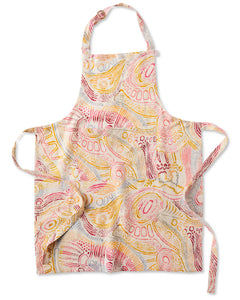 KIP & CO X ERNABELLA ARTS - TJALA TJUKURPA LINEN APRON