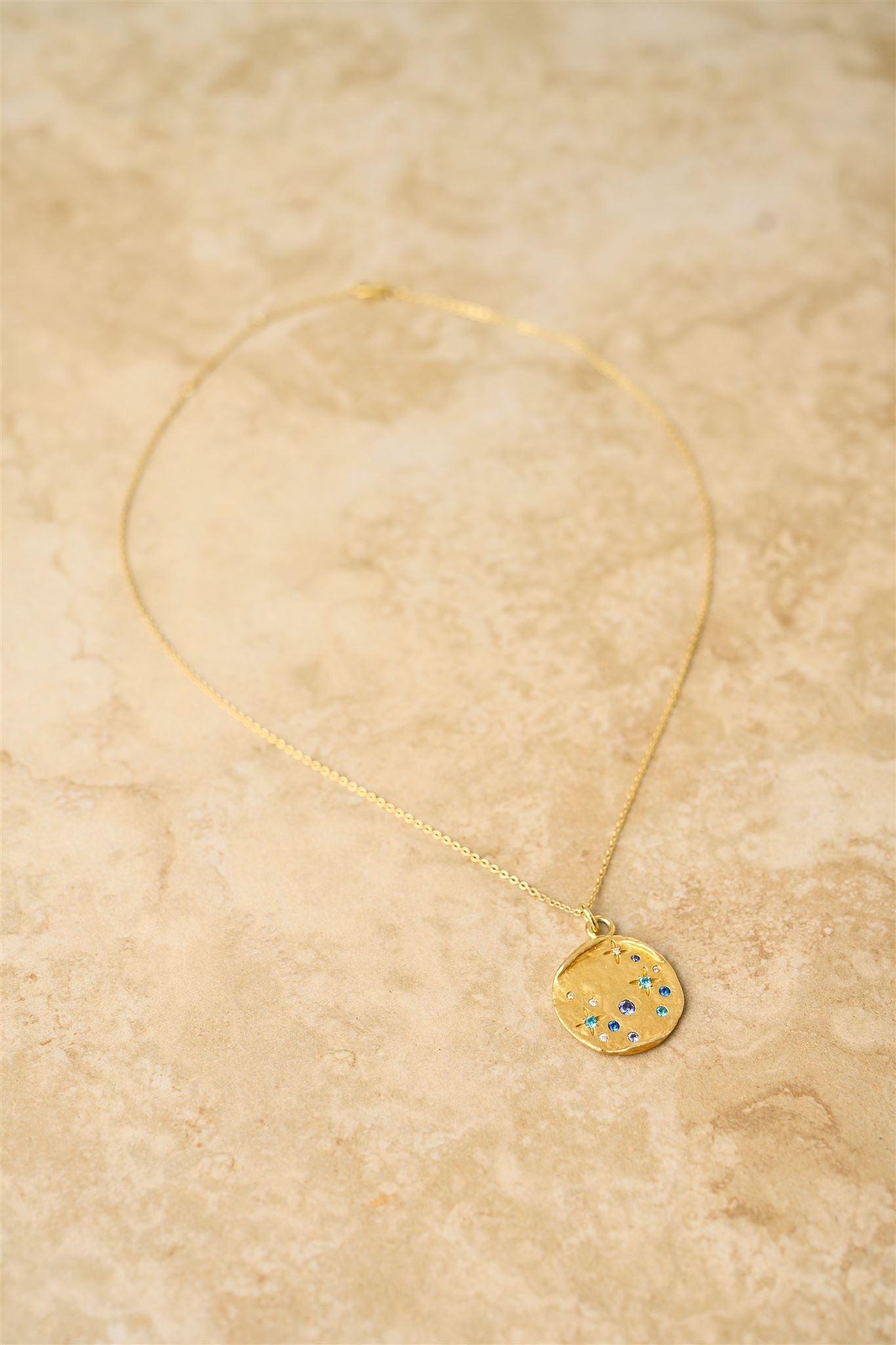 INDIGO & WOLFE - NECKLACE - SAPPHIRE