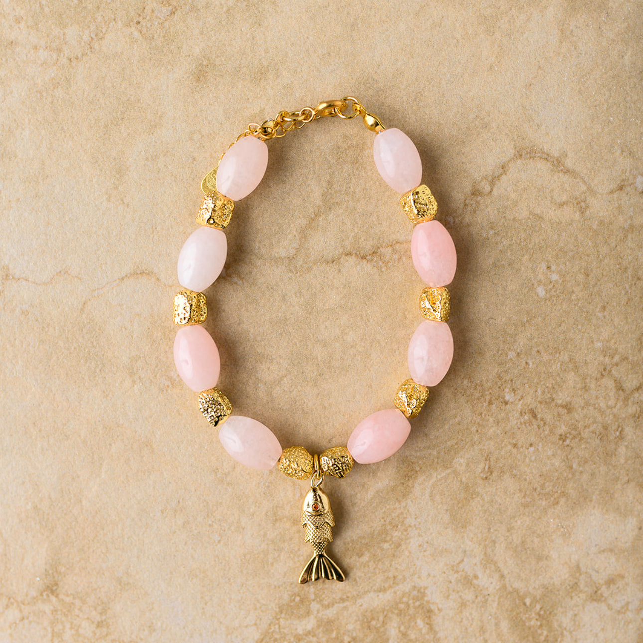 INDIGO & WOLFE - GOIA BRACELET - ROSE