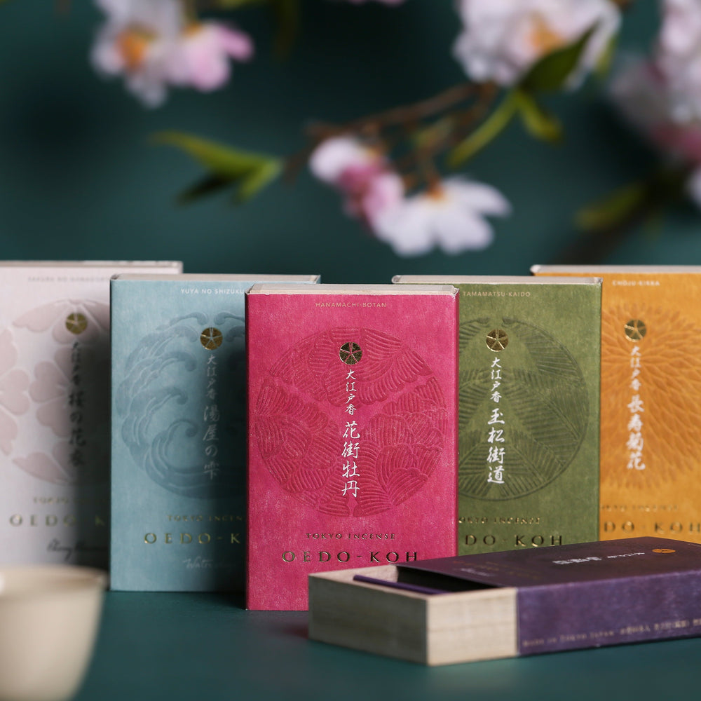 SAISON - OEDO-KOH INCENSE - PEONY TREE