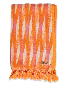 KIP & CO - TERRY HAND TOWEL - HATCH