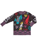 KIP & CO x JENNY KEE - EARTH FIRST PEACE ALWAYS ADULT KNITTED SWEATER