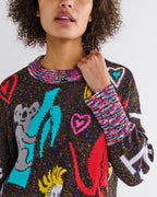 KIP & CO x JENNY KEE - EARTH FIRST PEACE ALWAYS ADULT KNITTED SWEATER