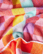 Load image into Gallery viewer, KIP &amp; CO - TERRY BABY TOWEL - SHERBET TARTAN
