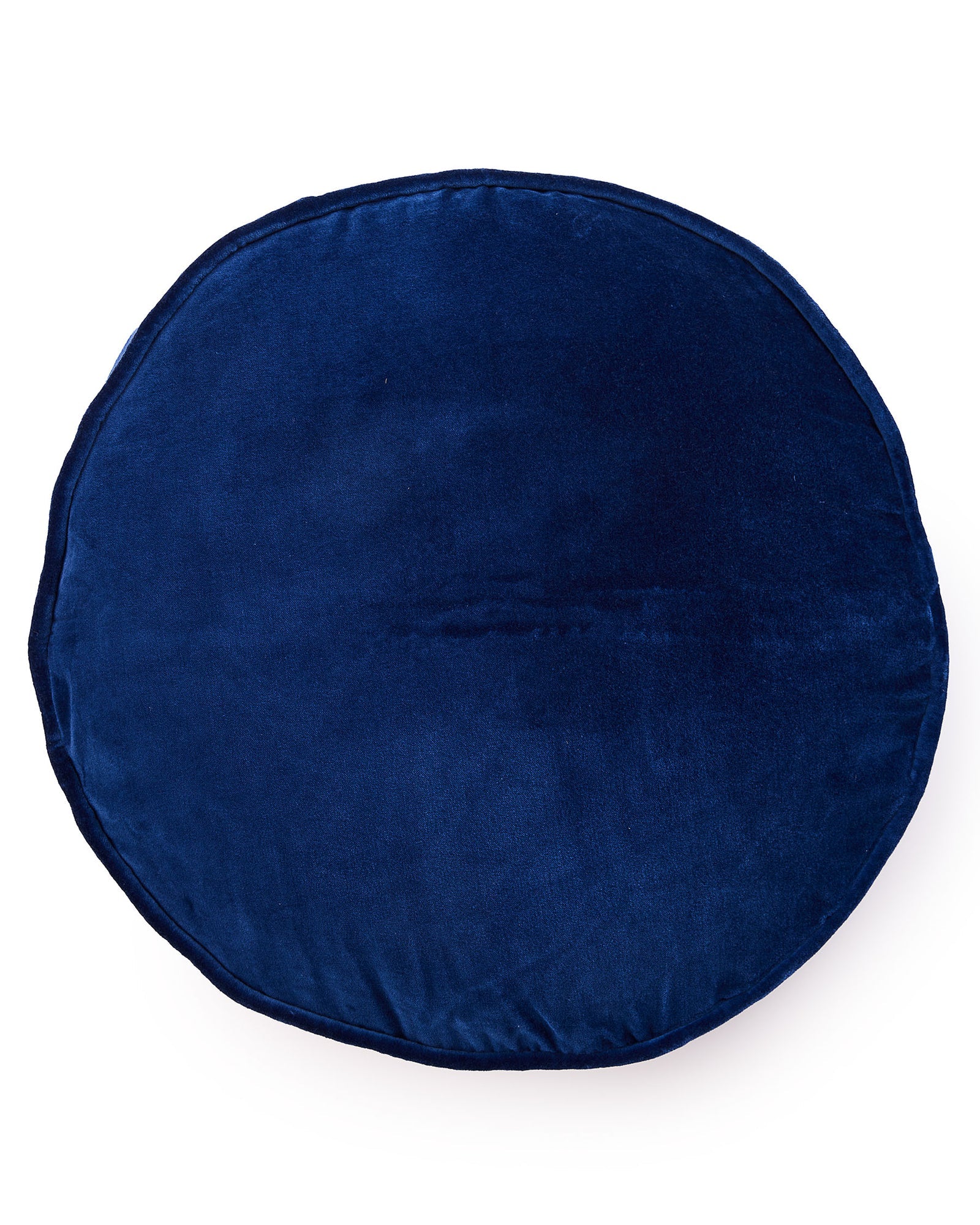 KIP & CO - VELVET PEA CUSHION - OCEAN