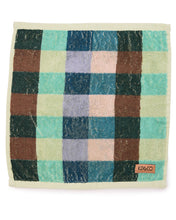 Load image into Gallery viewer, KIP &amp; CO - TERRY FACE WASHER - WOODLAND TARTAN
